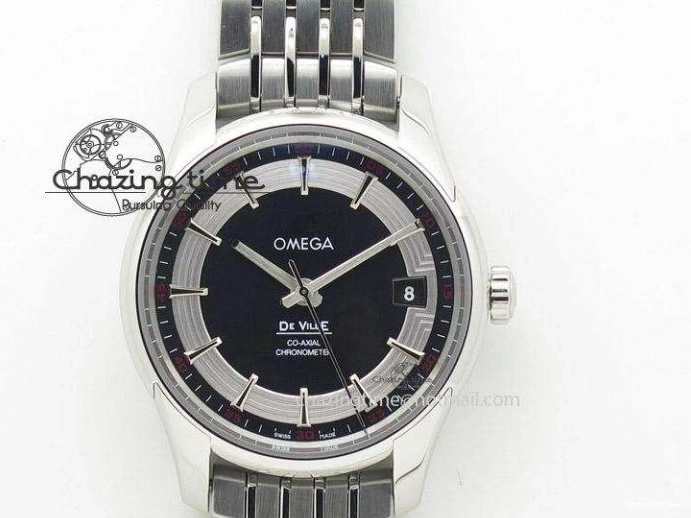 0226 Stylish Seamaster 300M Diver Rose Gold VSF 1:1 Best Edition Black Dial on Mesh Bracelet A 7662